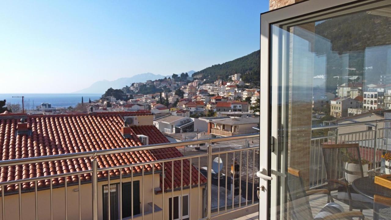 Penthouse Altus Apartman Baška Voda Kültér fotó
