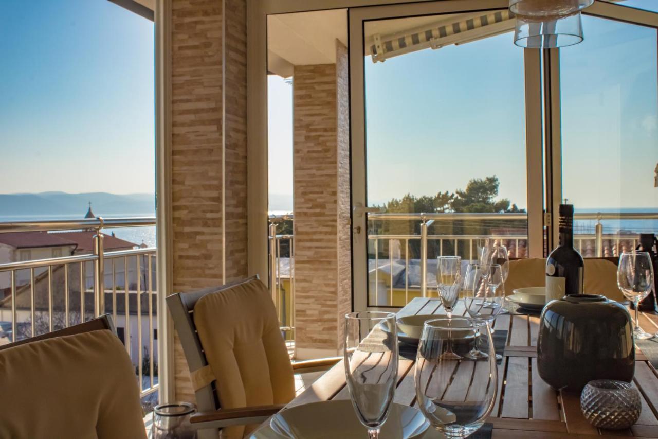 Penthouse Altus Apartman Baška Voda Kültér fotó