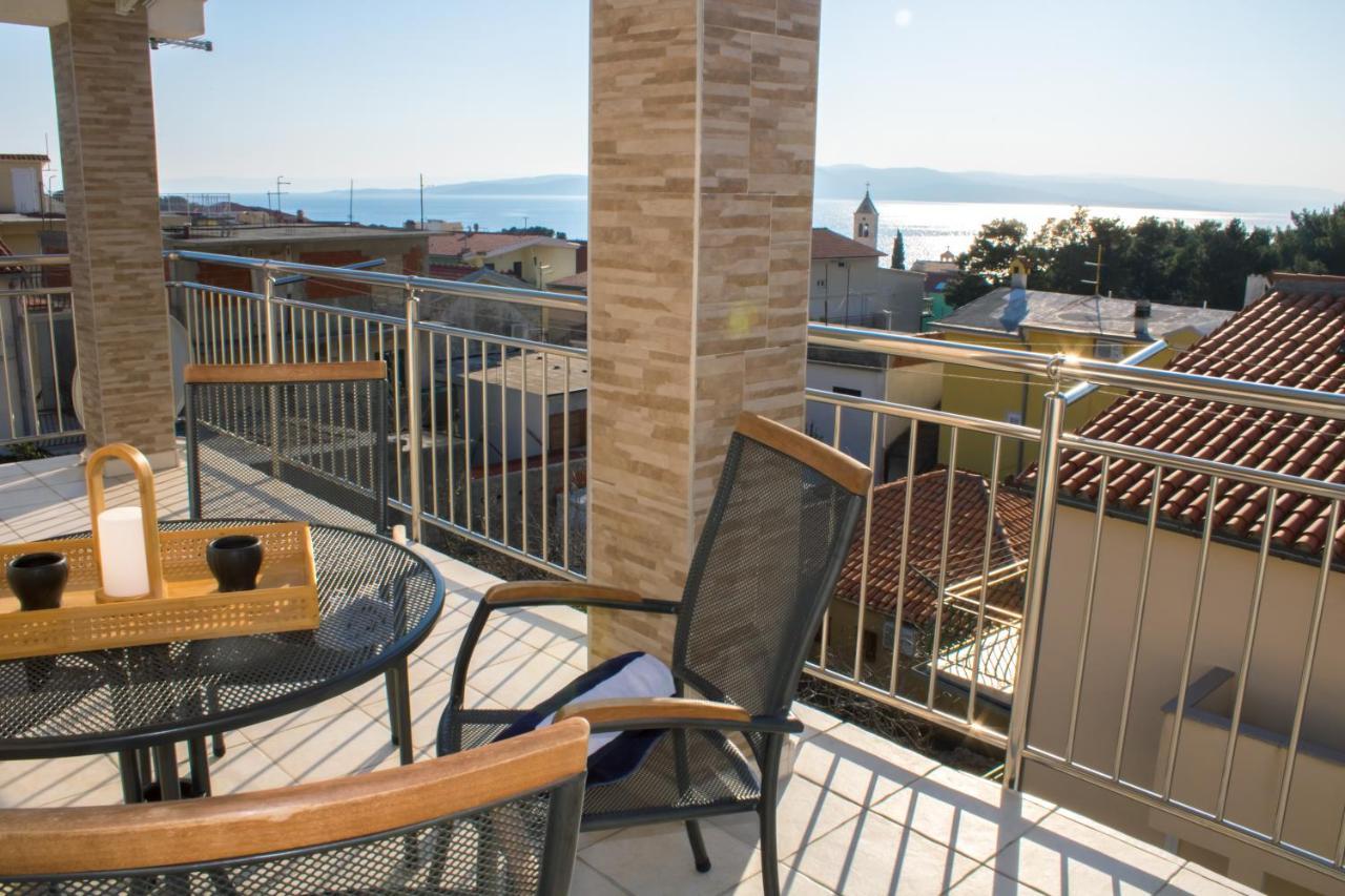 Penthouse Altus Apartman Baška Voda Kültér fotó
